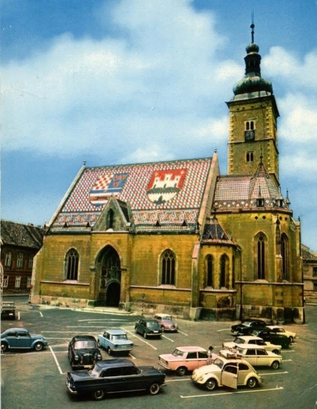Crkva sv. Marka 1960-ih godina